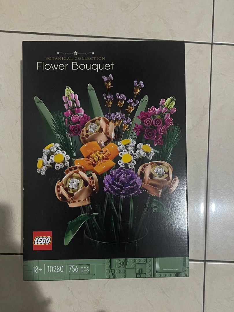Lego Flower Bouquet NEW ORIGINAL, Perabotan Rumah di Carousell