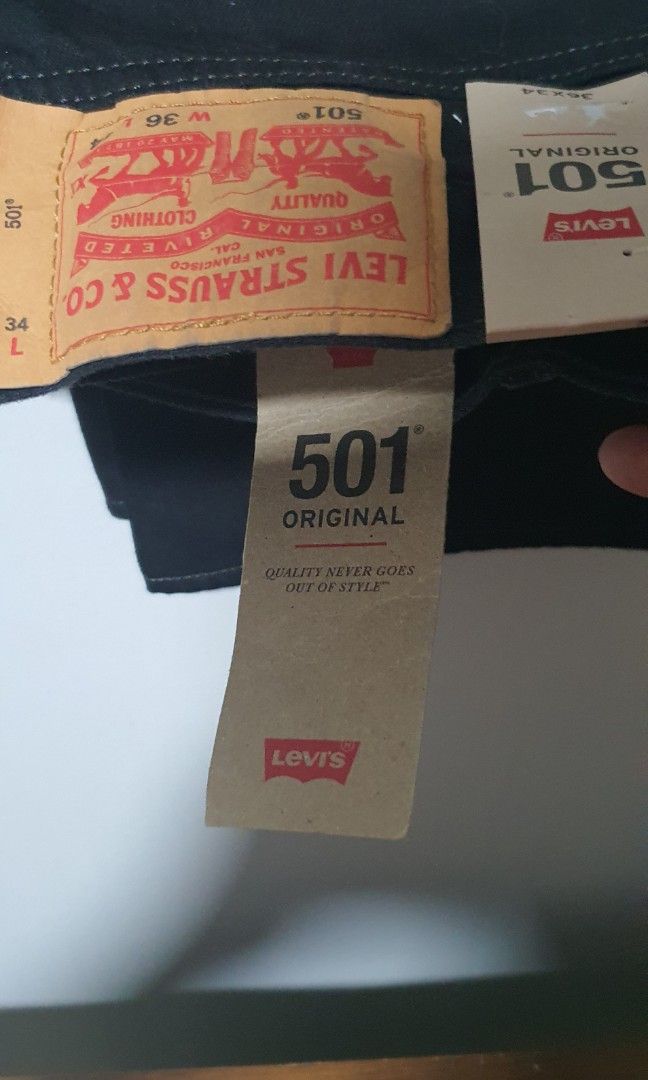 Levis online price tag