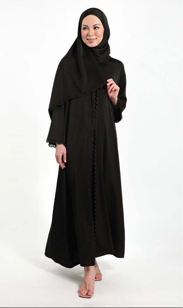Black abaya uk discount