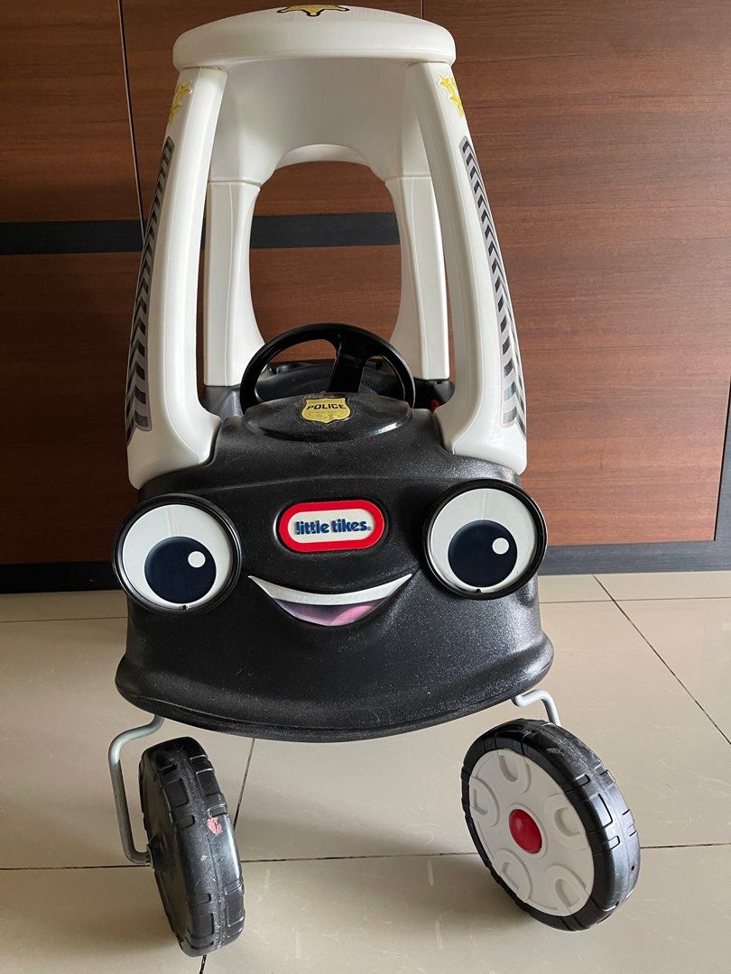 Stroller trikes Little Tikes Police Car, Babies & Kids, Infant Playtime on Carousell