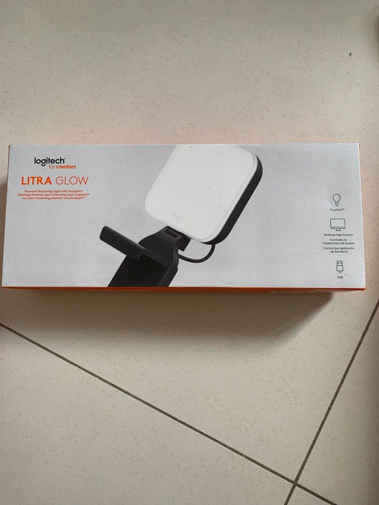 Logitech litra glow, Computers & Tech, Parts & Accessories, Other ...