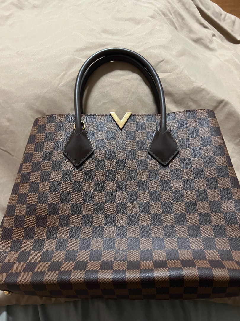 Louis Vuitton Kensington Tote Damier Ebene Bag, Luxury, Bags & Wallets on  Carousell