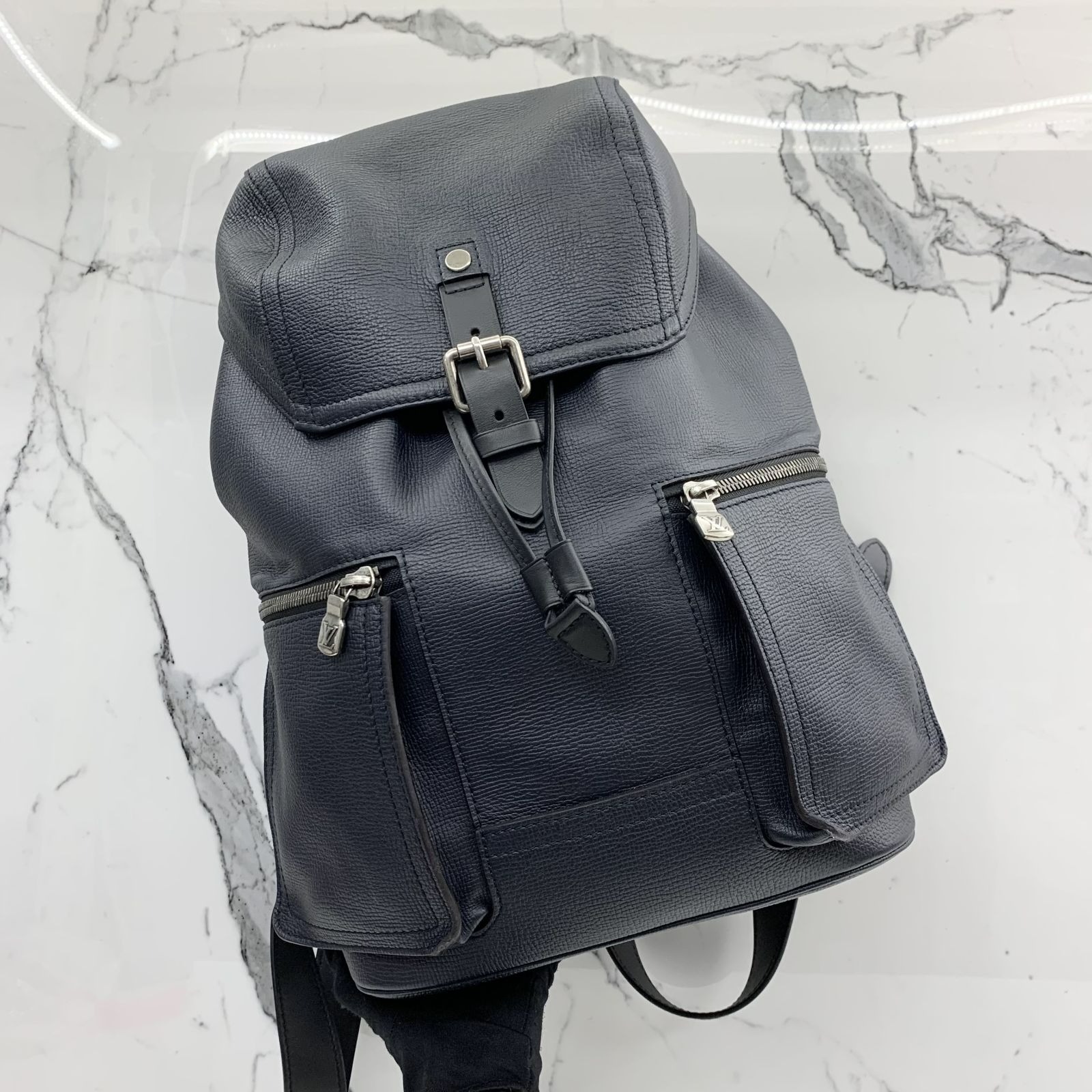 Louis Vuitton Utah Canyon Backpack M54960 Men's Backpack Navy Blue