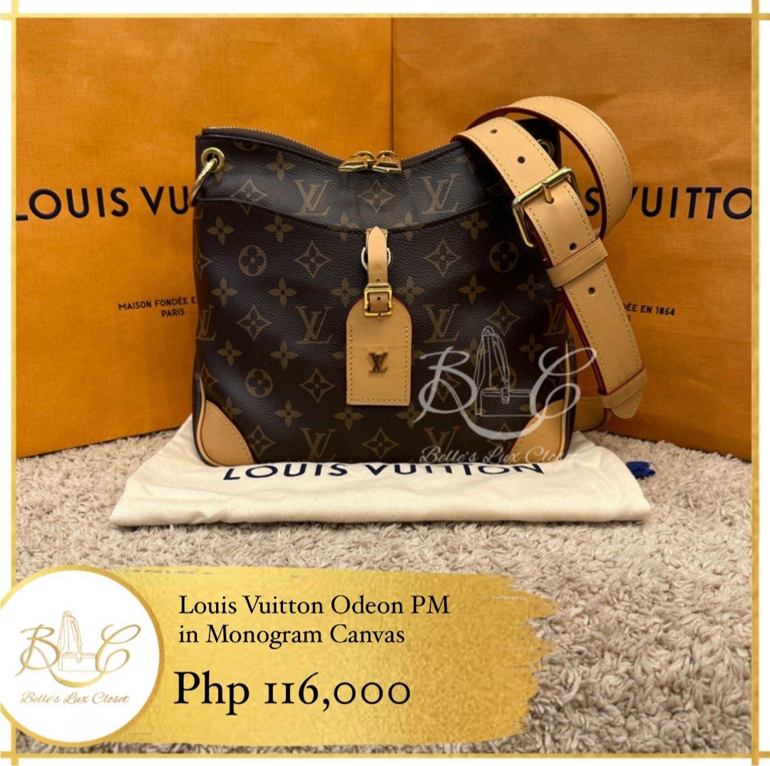LV Odeon Crossbody bag, Luxury, Bags & Wallets on Carousell
