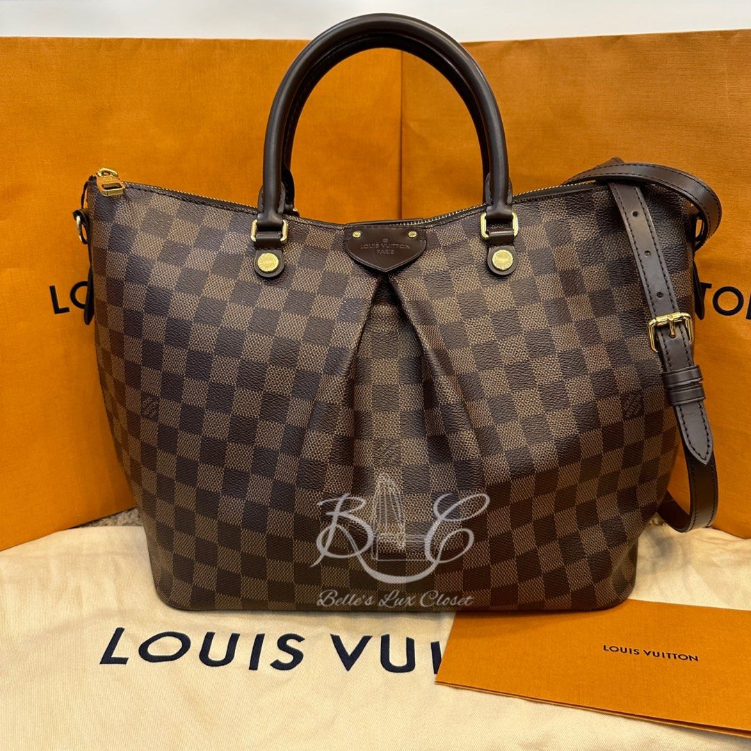 LV Sarah Long Wallet Damier Ebene, Luxury, Bags & Wallets on Carousell