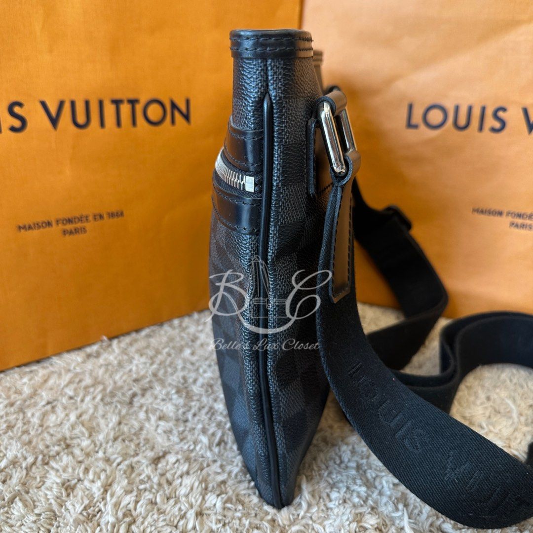 Louis Vuitton Thomas Damier Graphite, Luxury, Bags & Wallets on Carousell