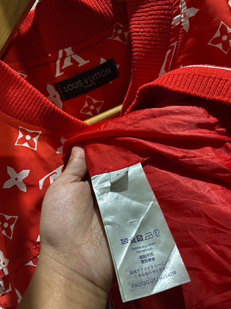 Lv Supreme Hoodie Tag