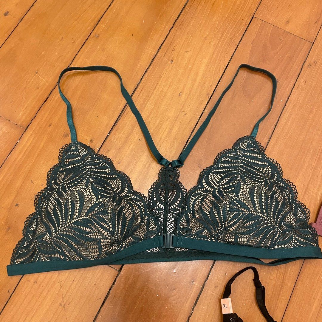 Billabong Lacy Daze Burgundy Lace Bralette