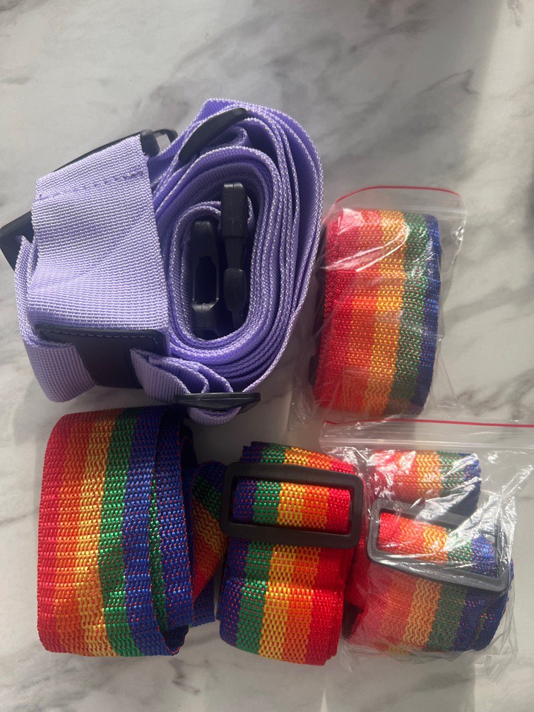 Luggage straps, Hobbies & Toys, Travel, Travel Essentials & Accessories