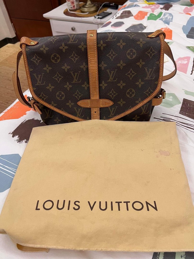 Louis Vuitton Monogram Saumur 30. Date code: AR1922, Luxury, Bags & Wallets  on Carousell