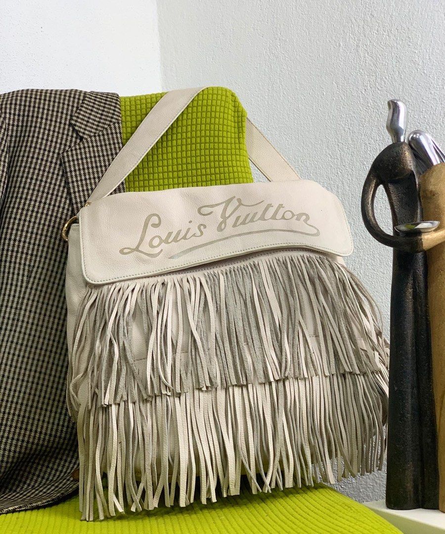 Vintage louis vuitton clearance bags with fringe