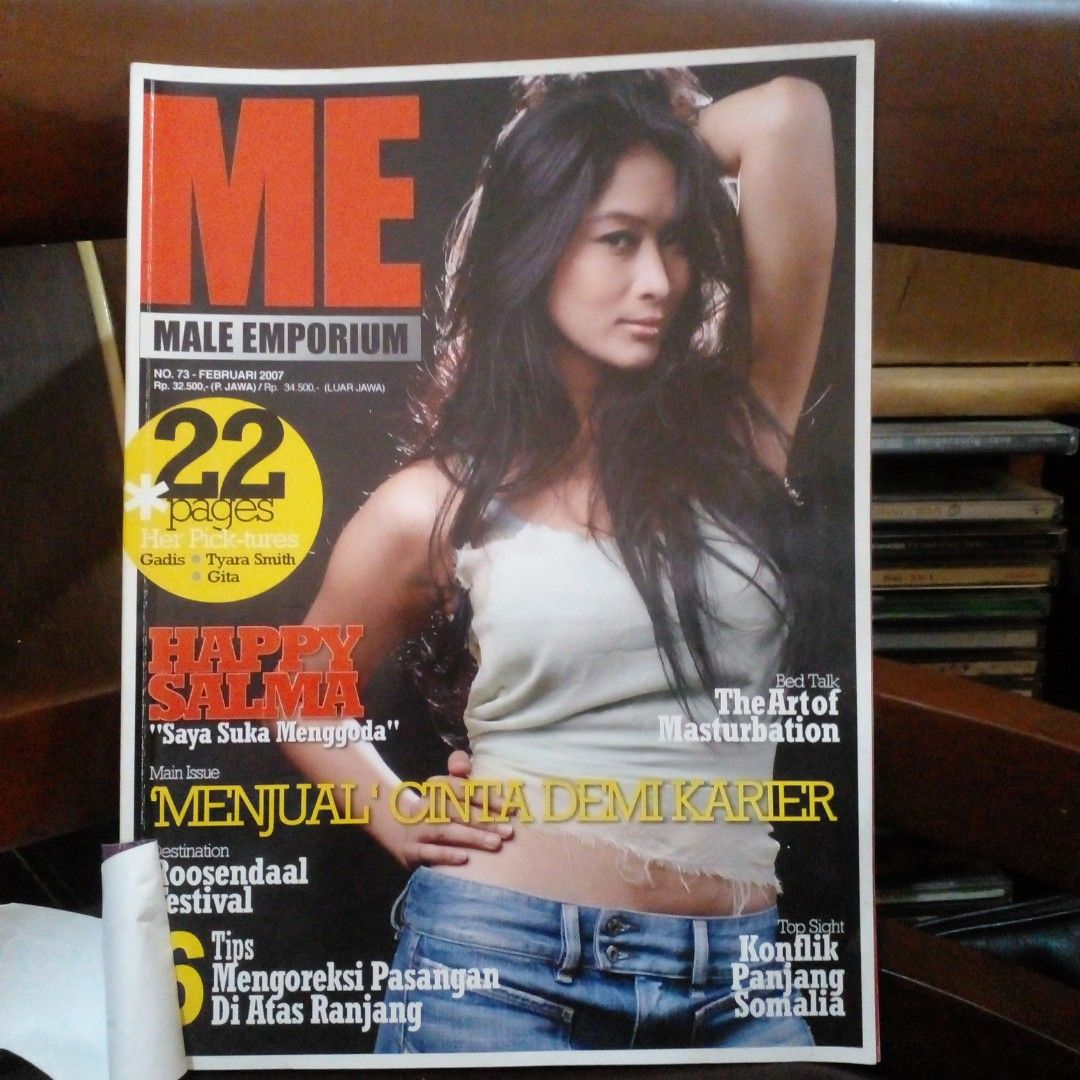 Majalah dewasa FHM ME POPULAR, Barang Yang Dicari di Carousell