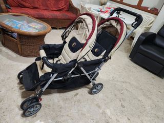 Mama Love twin stroller