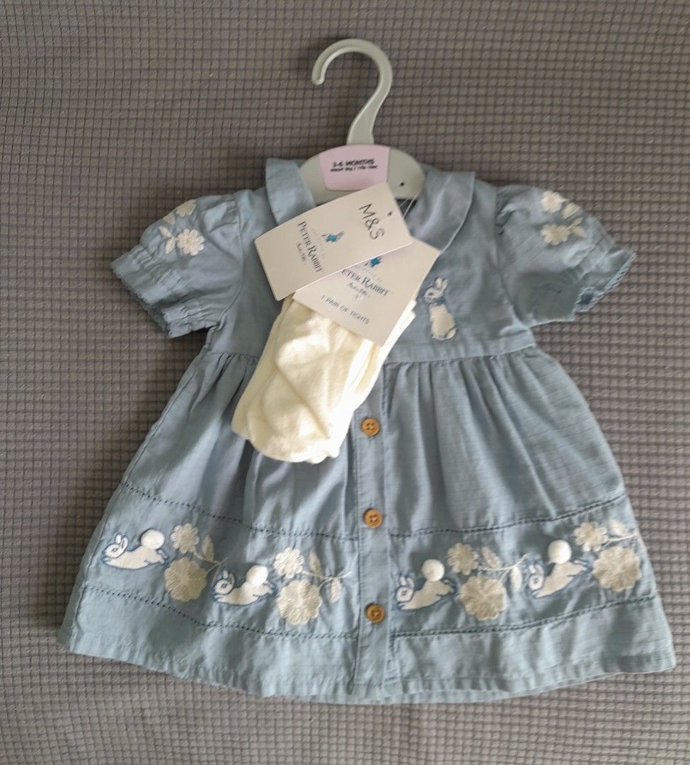 Marks Spencer Peter Rabbit 3 6mth dress