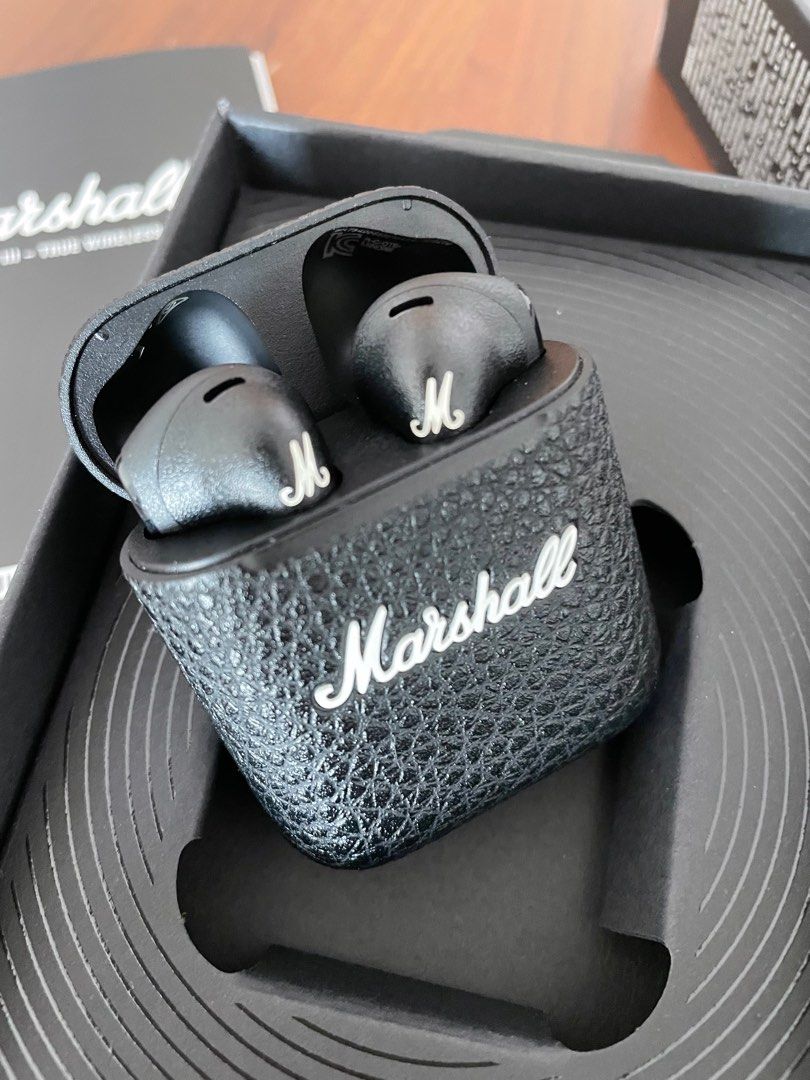Marshall Minor III Wireless Bluetooth Earbuds with Microphone, Audio ...