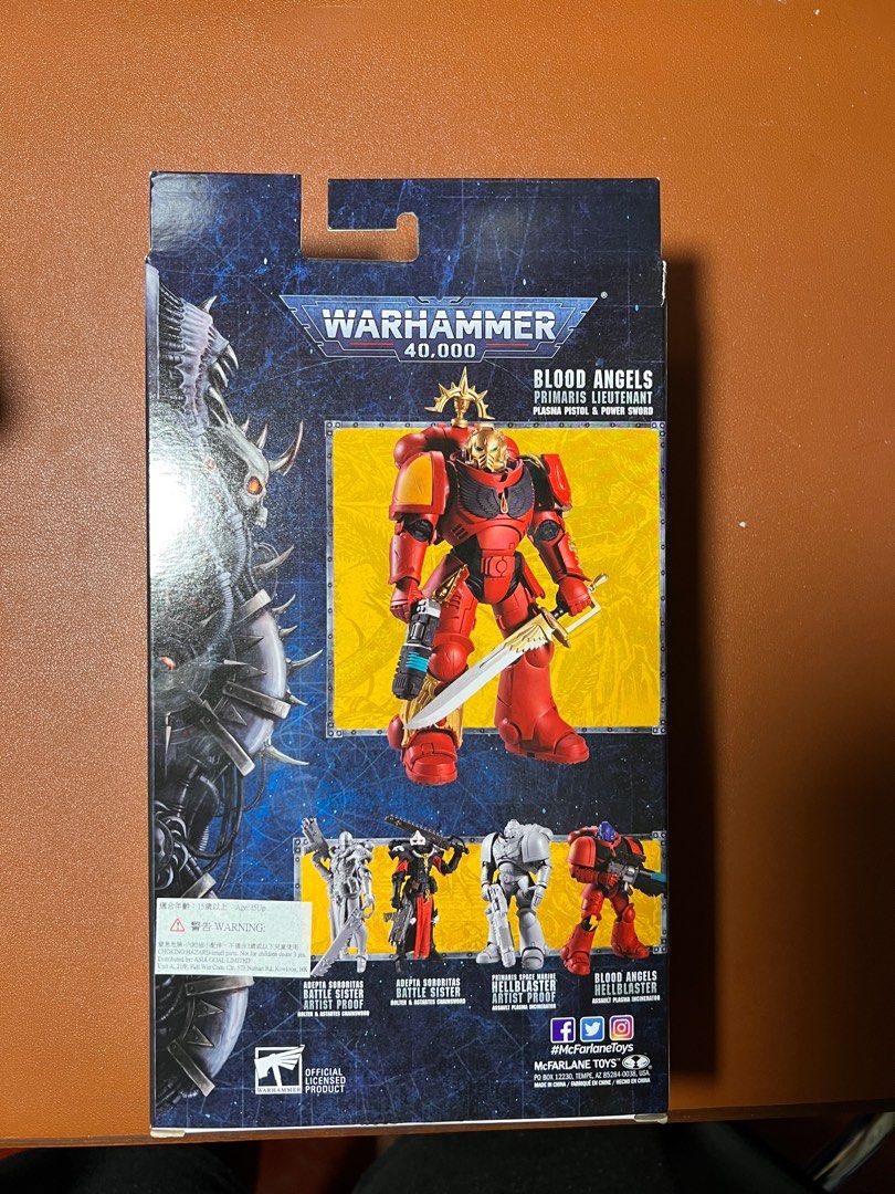 Mcfarlane Warhammer - Blood Angels Primaris Lieutenant (Category: Figurines & Statues) located in Makati City. Submitted by gasfo (Listing ID 1239403112, Image 3). Description: .
