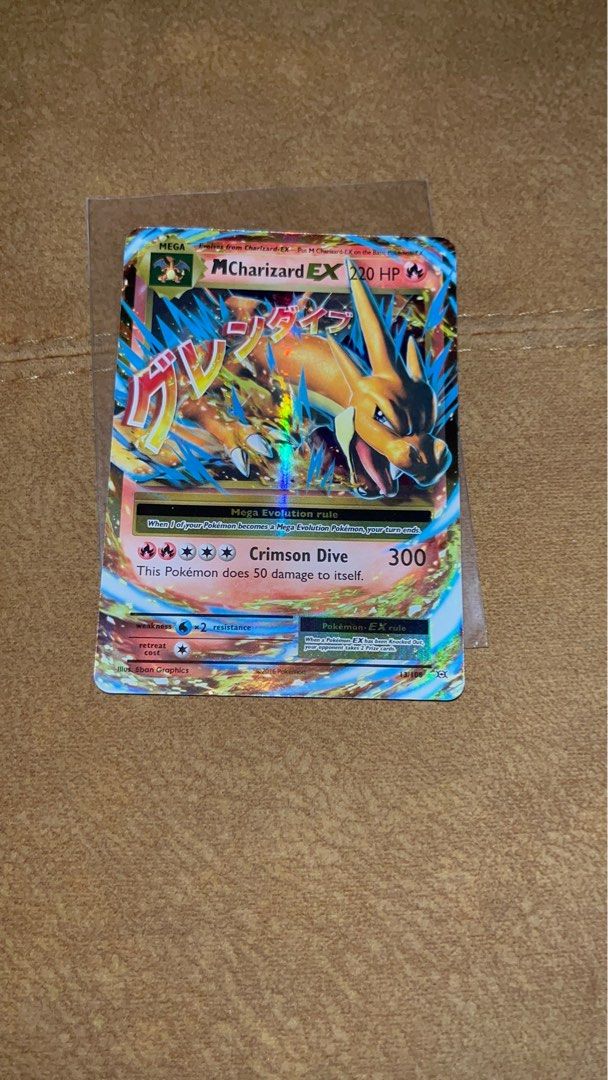 Mega charizard EX, Hobbies &amp; Toys, Toys &amp; Games on Carousell