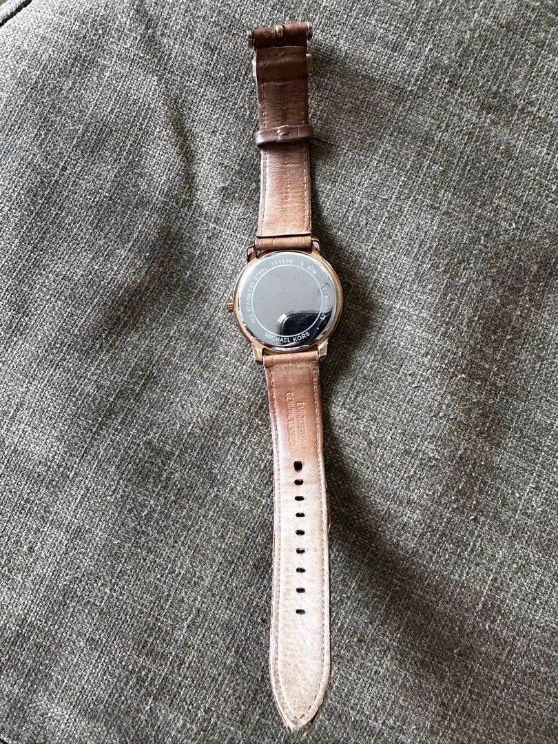 All stainless steel shop michael kors watch