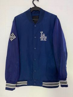 Los Angeles Dodgers JH Design Reversible Women Fleece Jacket - Black Medium