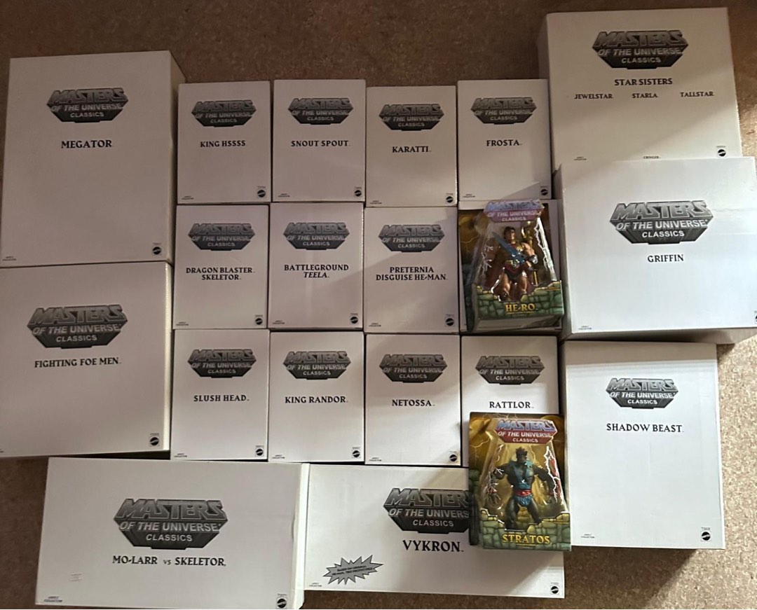 Motu Classics Bundle sale 20 pieces Hobbies Toys Toys Games