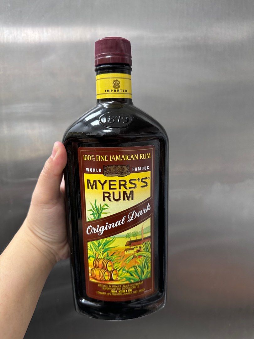 Myers's Rum Rum Dessert Rum, Food & Drinks, Alcoholic Beverages on Carousell