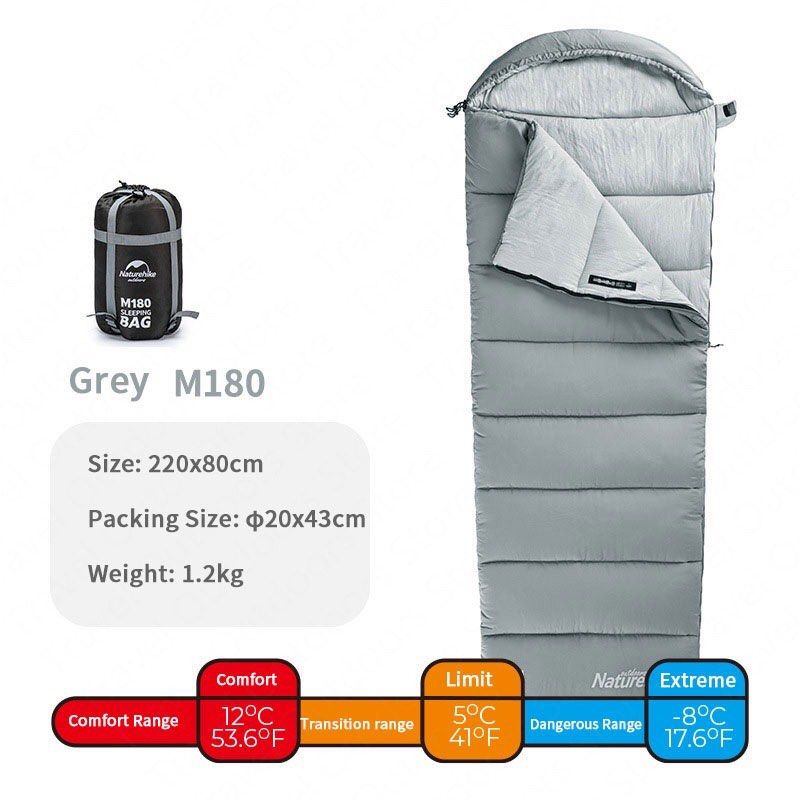 F150 Ultralight Machine Washable Cotton Sleeping Bag  Naturehike official  store