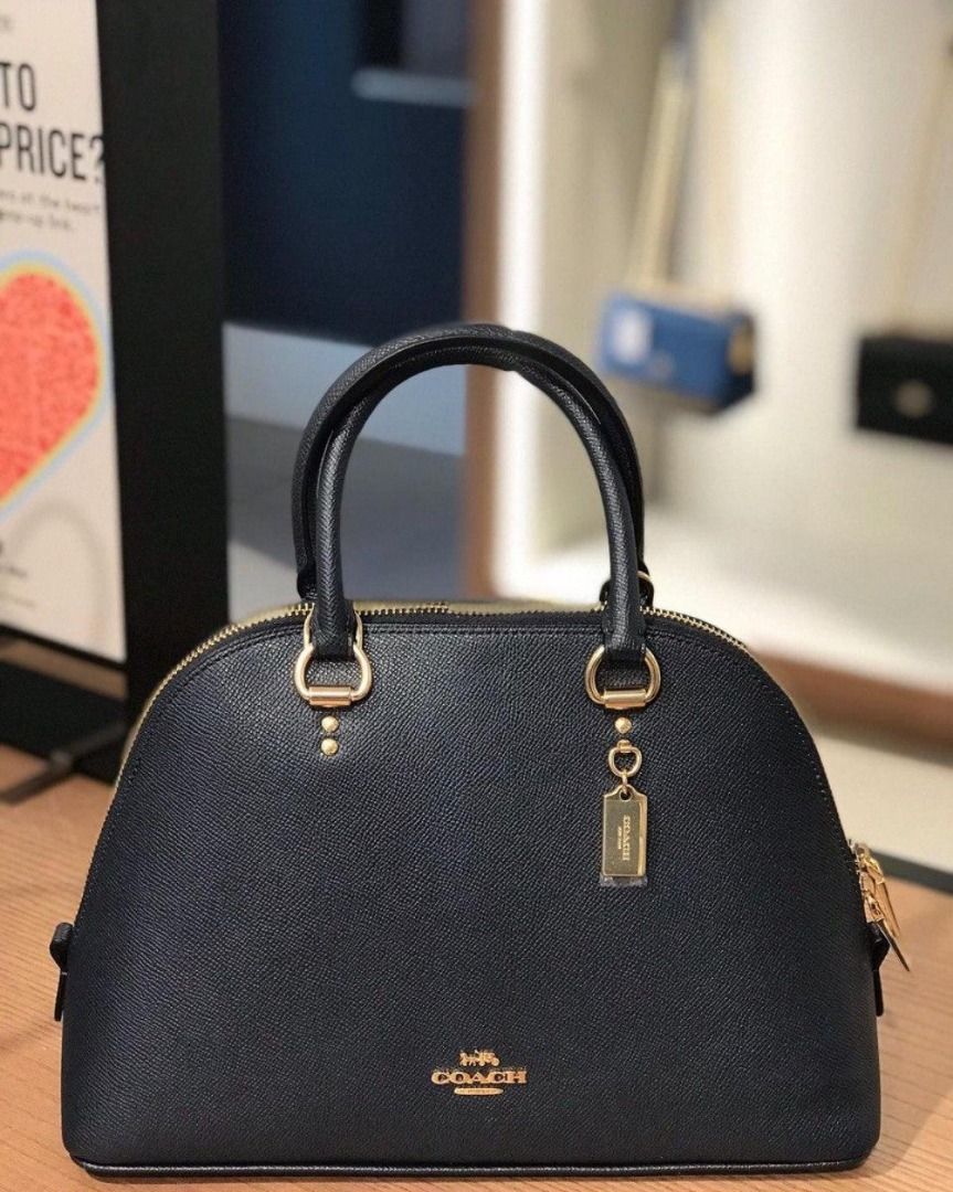New Coach Original Classic Black Collection KATY SATCHEL Crossbody