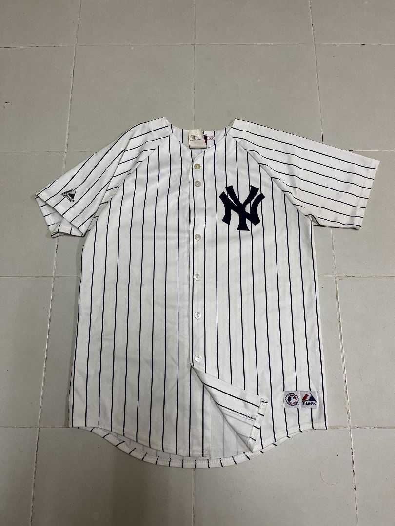 MLB NEW YORK YANKEES MAJESTIC JERSEY, Men's Fashion, Activewear on Carousell