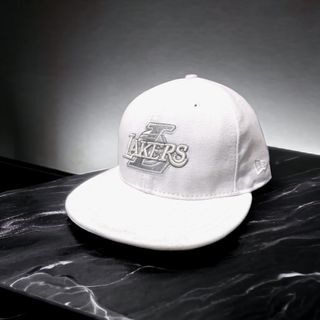 NewEra LA Lakers Full White