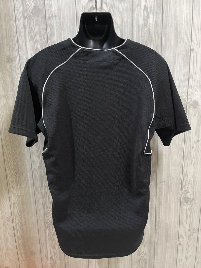 Nike Baseball Jersey Black Pit 22.5, Men's Fashion, Tops & Sets