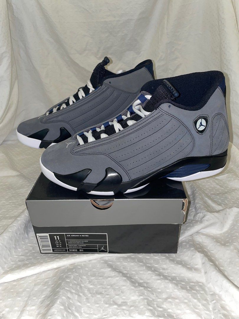 wolf grey jordan 14