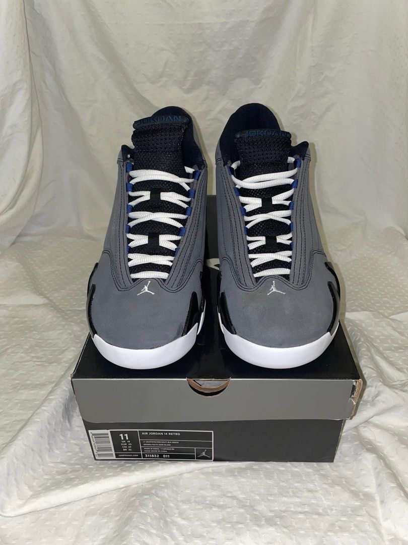 wolf grey jordan 14