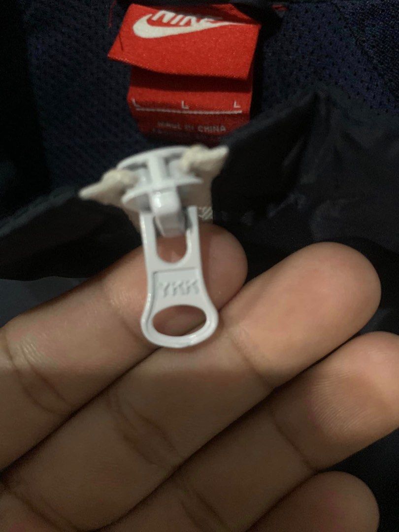 kith nike big swoosh quarter zip black