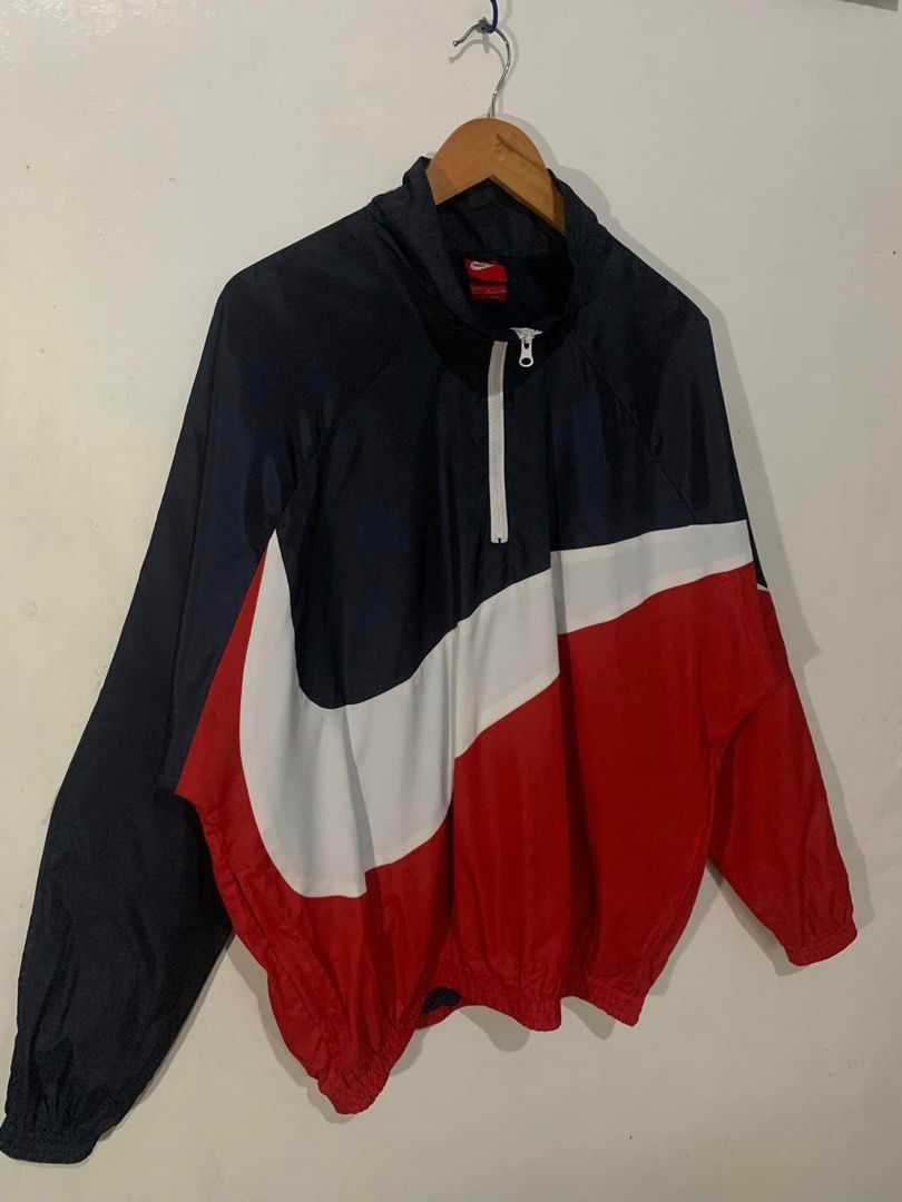 Nike Kith Big Swoosh Quarter Zip, Men's Fashion, Coats, Jackets and ...