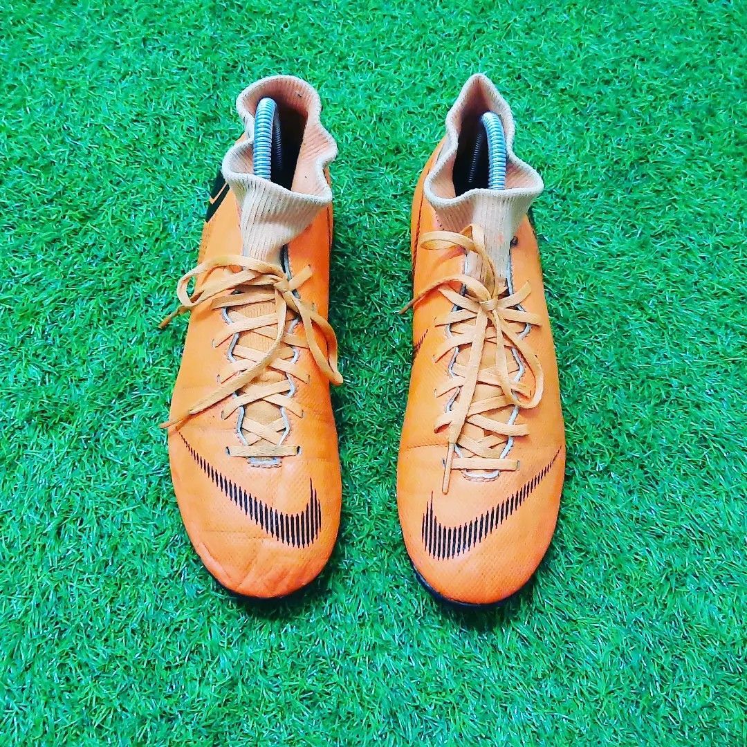 Nike mercurial schwarz top orange