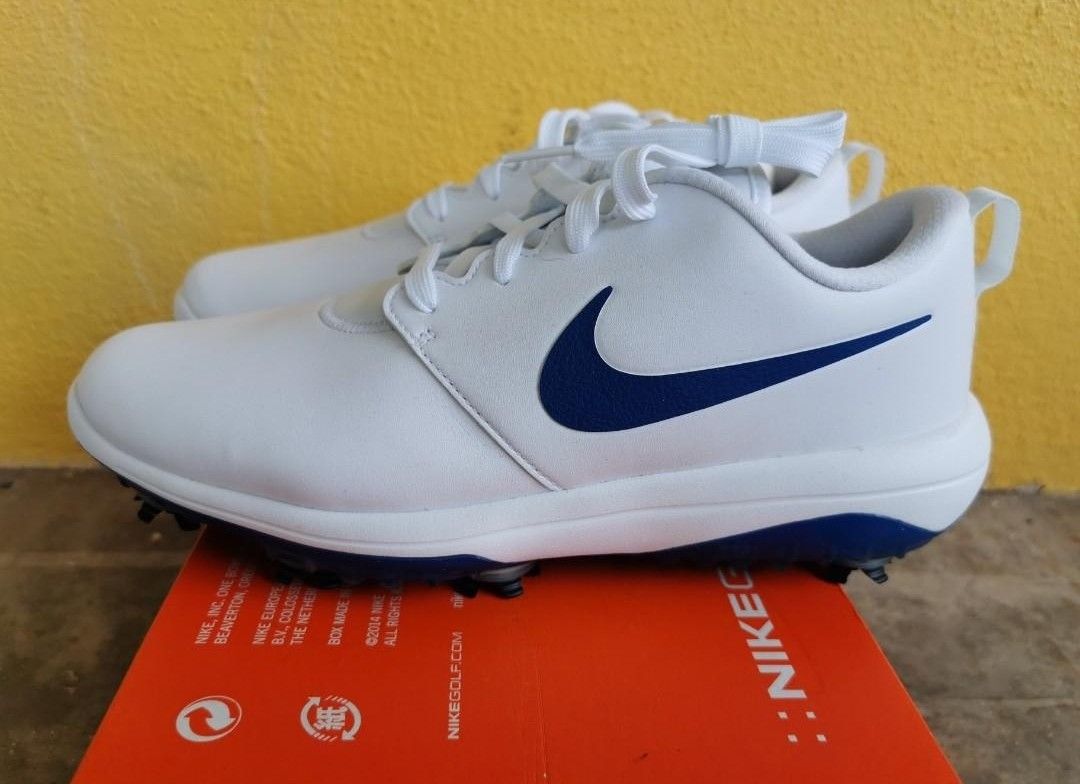 Nike Roshe G Tour Mens Golf Shoe Waterproof White Indigo Men s