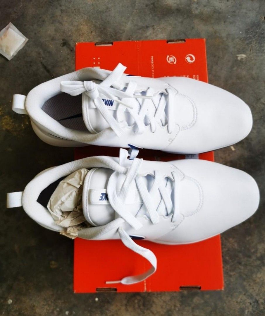 Nike Roshe G Tour Mens Golf Shoe Waterproof White Indigo Men s