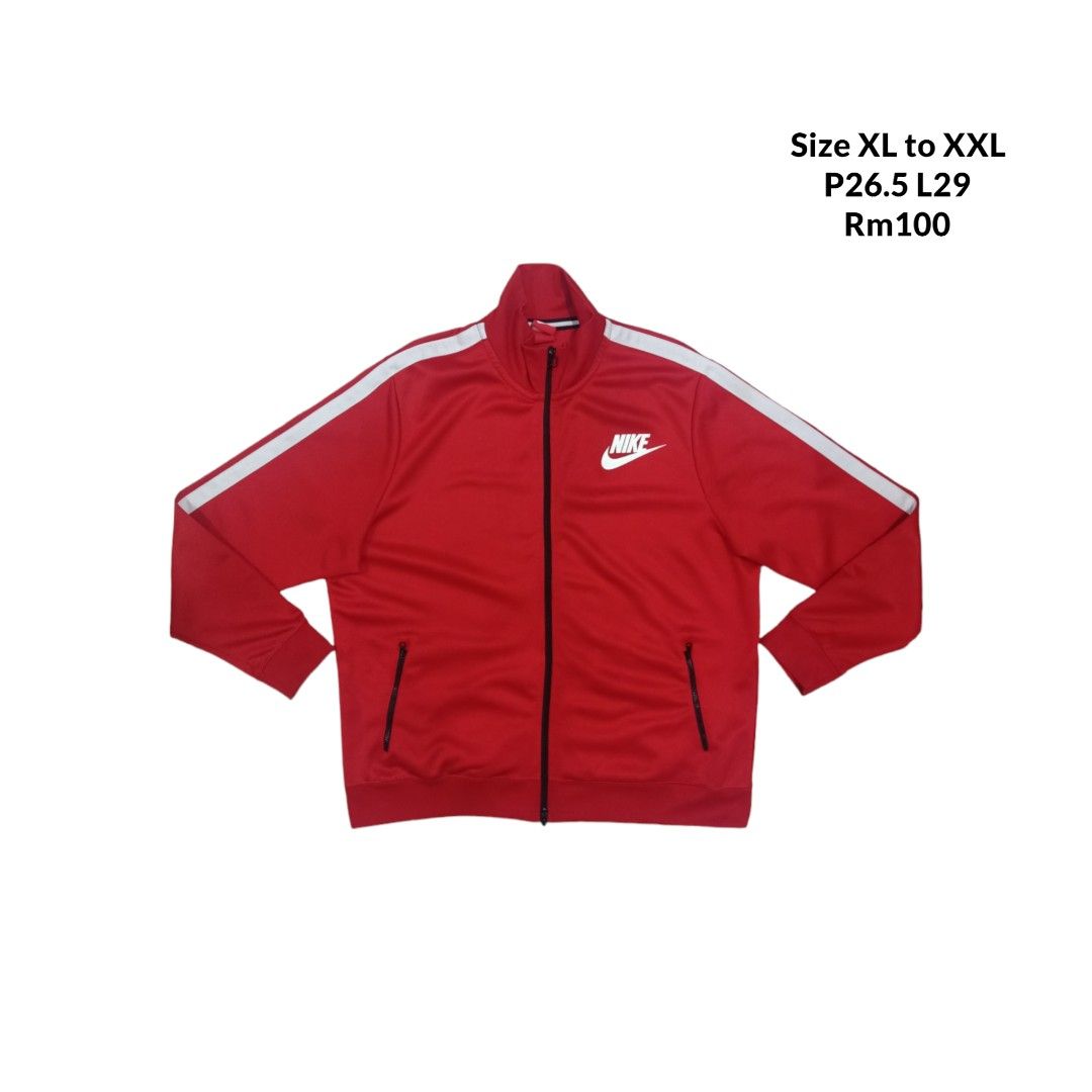 Nike tracktop windbreaker jacket