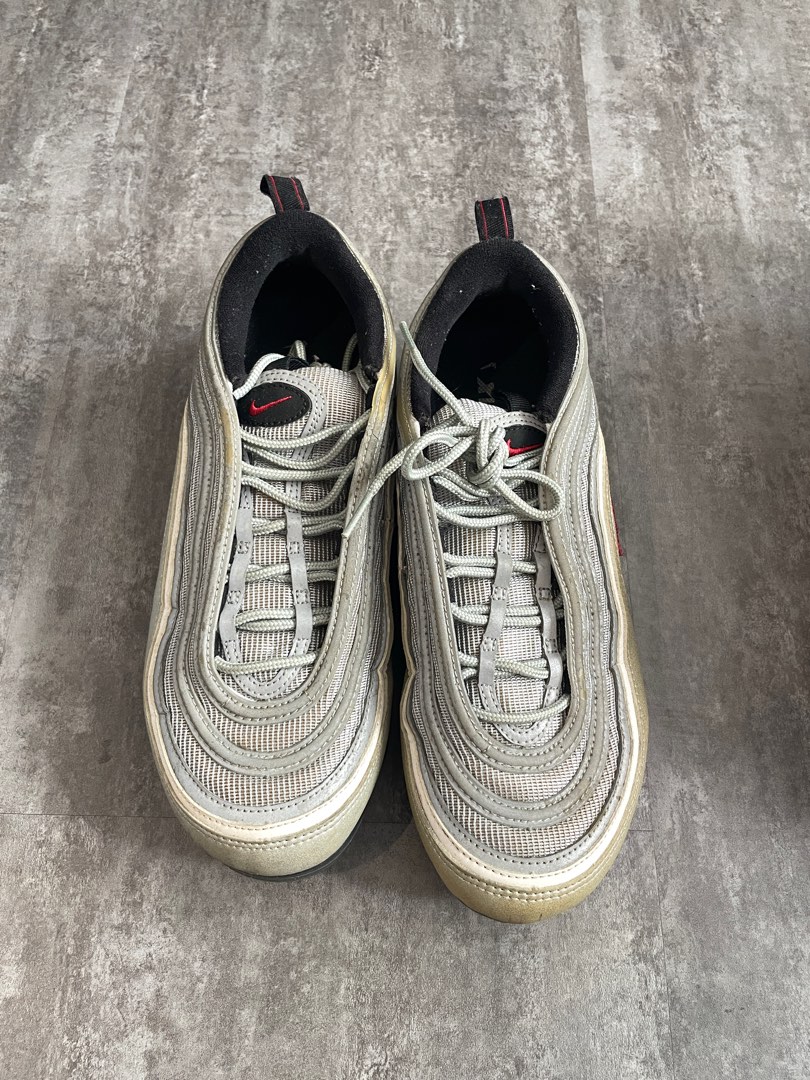 nike vapormax 97 silver