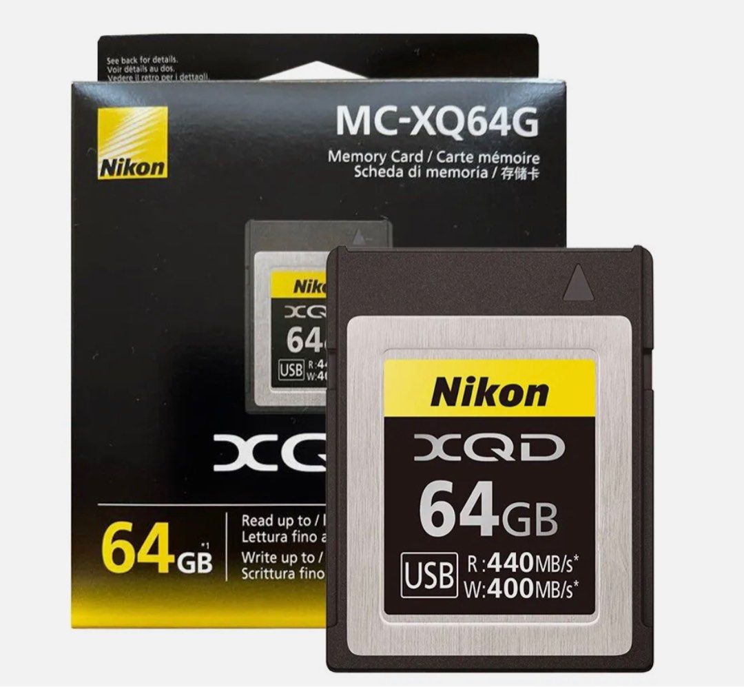 Nikon MC-XQ120G XQDメモリーカード - カメラ