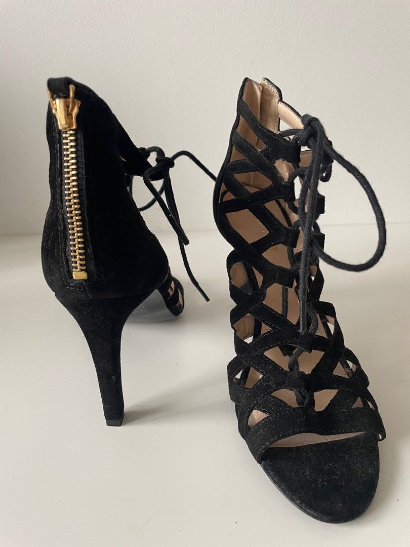 Nine West cage heels