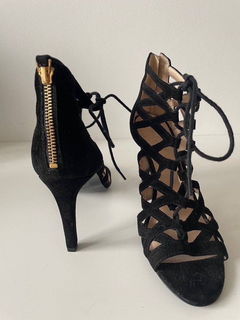 Nine West cage heels Women s Fashion Footwear Heels on Carousell