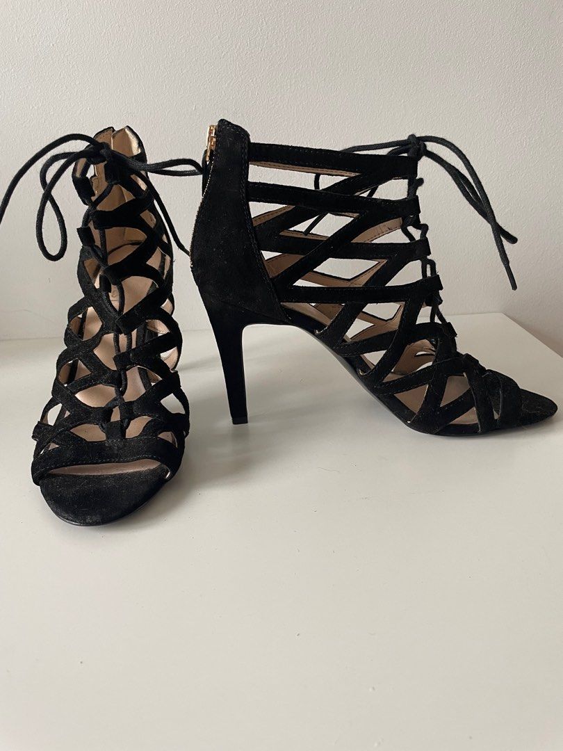 Nine west caged heels cheap