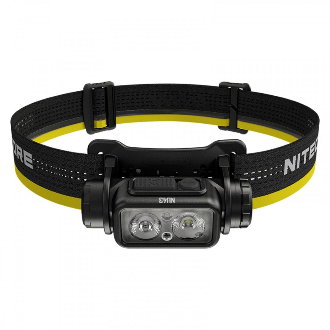 Nitecore NU43 1400L CW Spotlight Floodlight Rechargeable Headlamp, Sports  Equipment, Hiking  Camping on Carousell