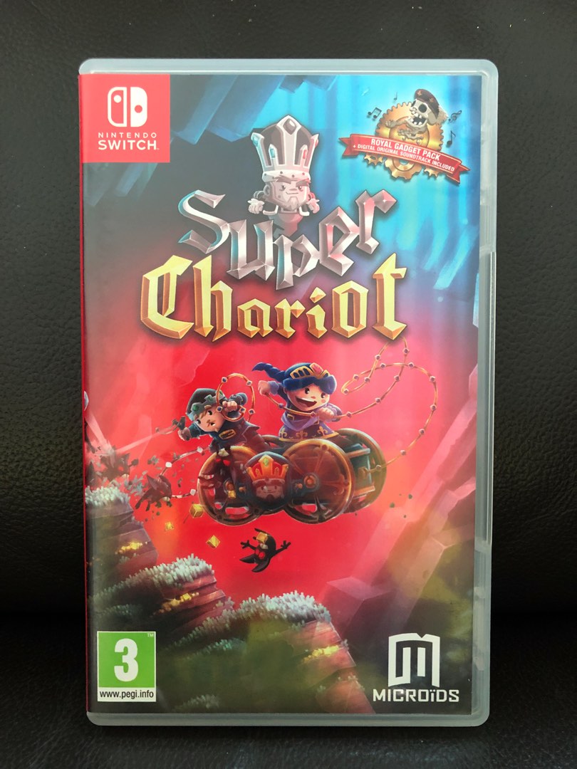 NS《Super Chariot 超級戰輪》任天堂 SW Nintendo Switch 動作遊戲 game 歐版, 電子遊戲, 電子遊戲 ...