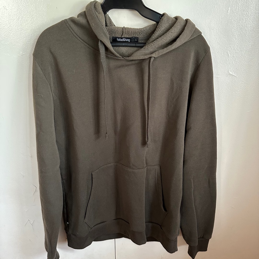 Olive Green Hoodie on Carousell