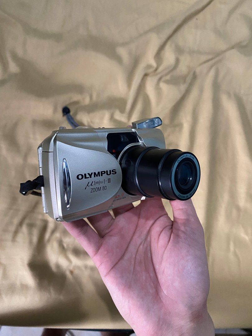 Olympus Mju ii Zoom 80, Photography, Cameras on Carousell