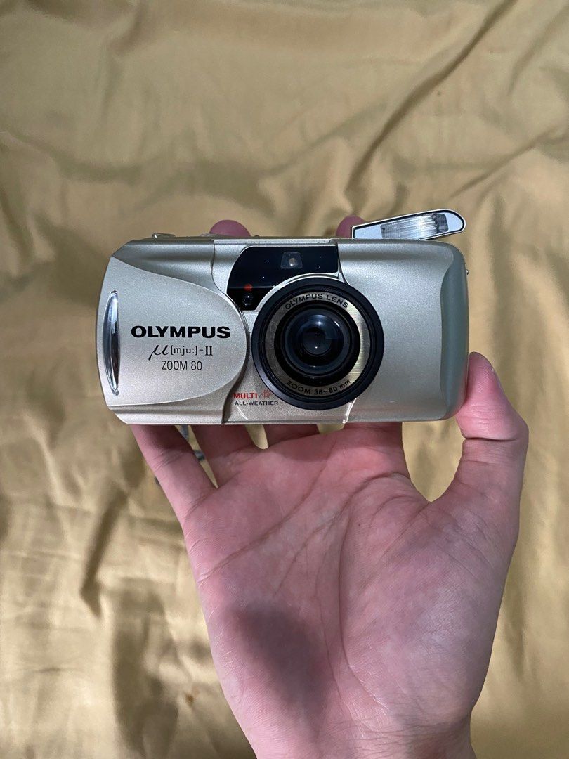 Olympus Mju ii Zoom 80, Photography, Cameras on Carousell