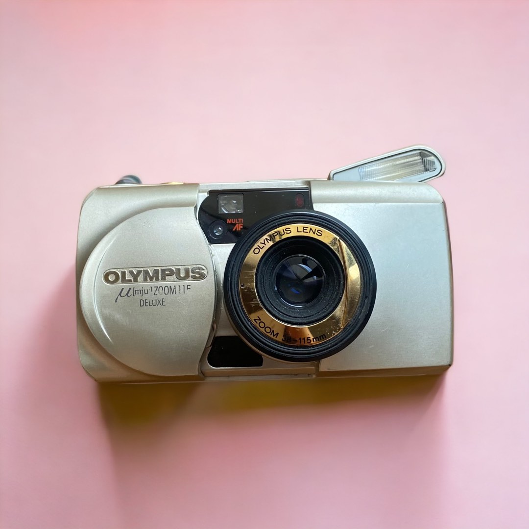 Olympus mju zoom 115 deluxe, Photography, Cameras on Carousell