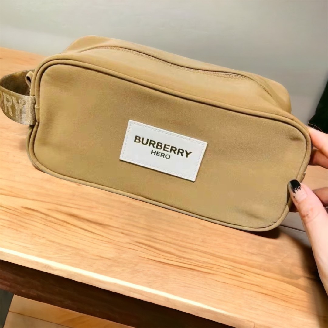 Burberry cosmetic bag sales